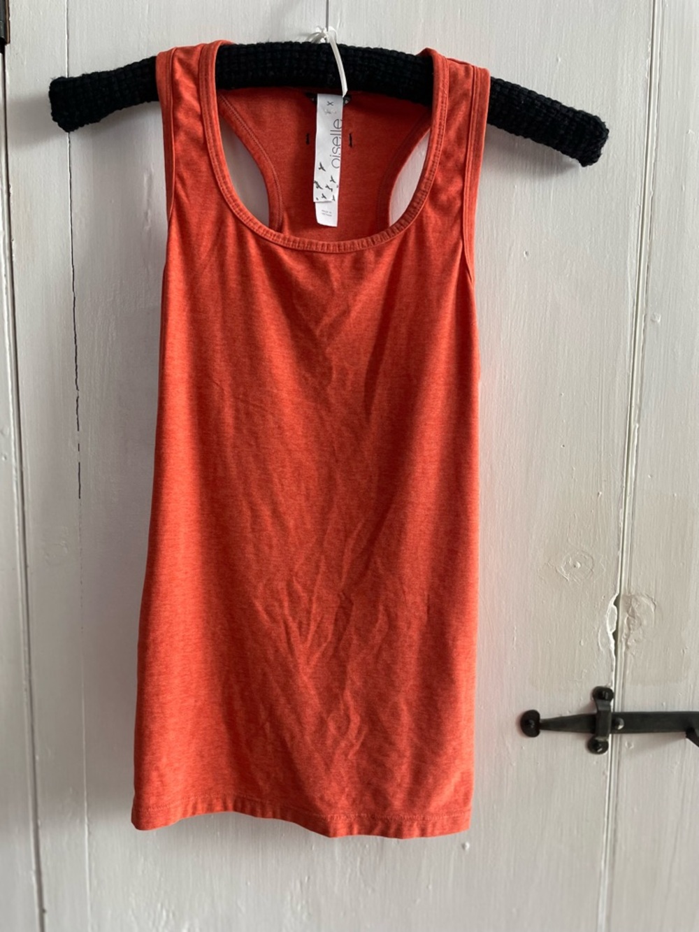 OISELLE Women's Flyout Racerback Tank Top in Flash Flare NWT Size 04/S